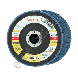 Lamellás csiszoló inox 125mm K80 G-QZ Abraboro