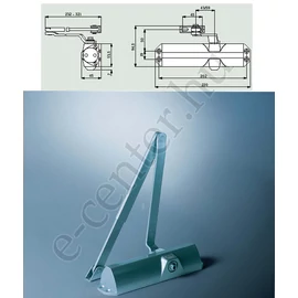 Dorma TS-68 ajtócsukó szürke