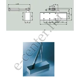 Dorma TS-72 ajtócsúkó szürke karral együtt