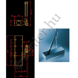 Dorma TS-73 ajtócsukó szürke