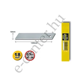 OLFA LSOL-10 18mm penge nem tördelhető