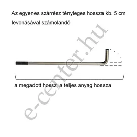 SZELEMENCSAVAR M16X400