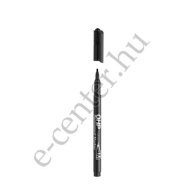 Alkoholos marker, OHP, 1-1,5 mm, M, ICO, fekete