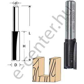 Horonymaró felsőmaróhoz 10 mm keményfém