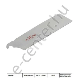 Húzófűrész cserelap Tajima GNB-230, japán fűrészhez, extra finom