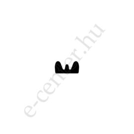 Szigetelő profil öntapadó E fehér Isofix