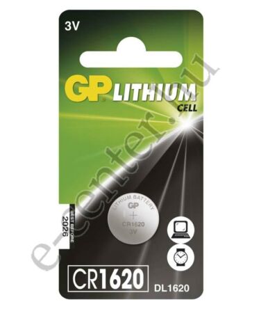 Elem GP gombelem CR1620 lithium