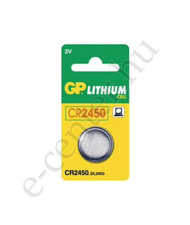 Elem GP gombelem CR2450 Lithium