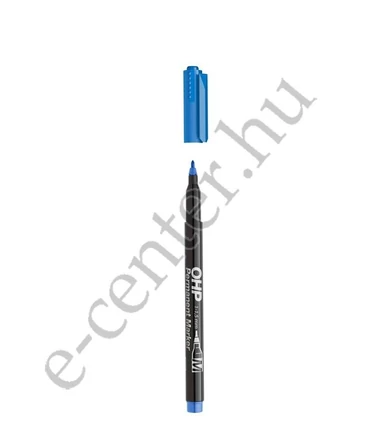 Alkoholos marker, OHP, 1-1,5 mm, M, ICO, kék