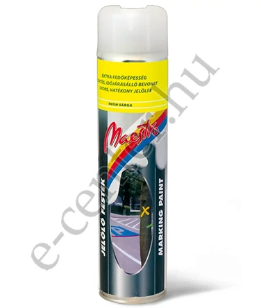 Jelölő spray neon sárga 600 ml, Maestro