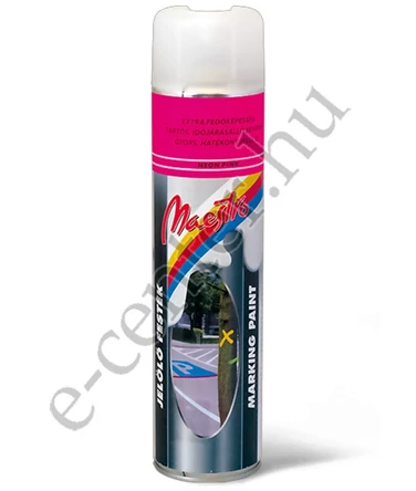 Jelölő spray neon pink 600 ml, Maestro