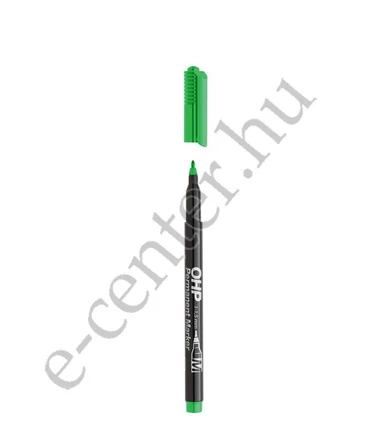 Alkoholos marker, OHP, 1-1,5 mm, M, ICO, zöld