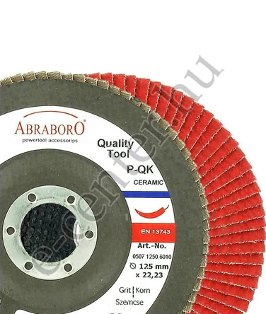 Lamellás csiszoló kerámiaszemcsével 115mm K40 Abraboro