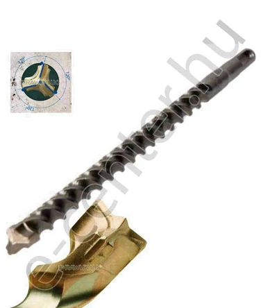 Három élű SDS Plus fúrószár 15x210/150 Rawl Rebardrill