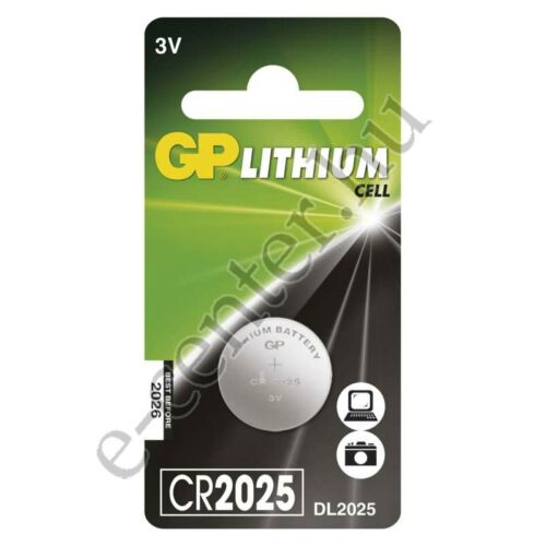 Elem GP gombelem CR2025 lithium
