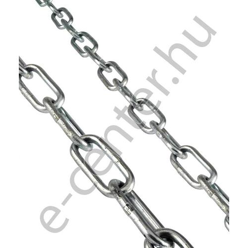 Horganyzott lánc 4,5 mm DIN5685C