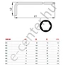 Kép 2/2 - hosszú gömb imbuszkulcs készlet Ceta