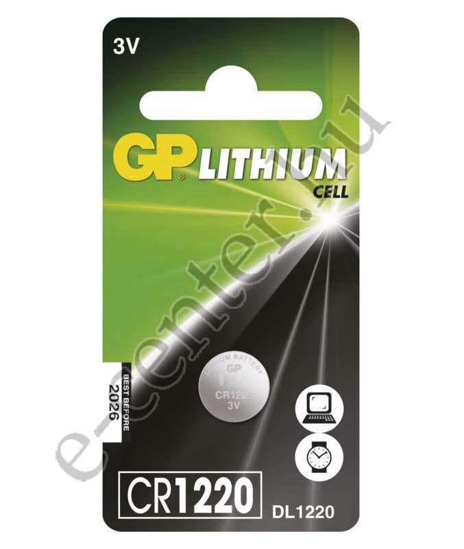 Elem GP gombelem CR1220 lithium
