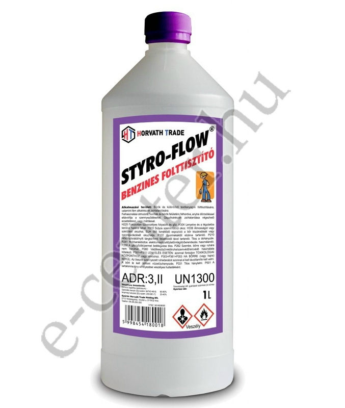 Benzines folttisztító Styro-Flow 20L