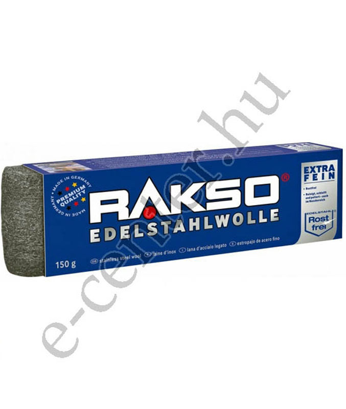 Acélgyapot csiszoló Rakso inox fein