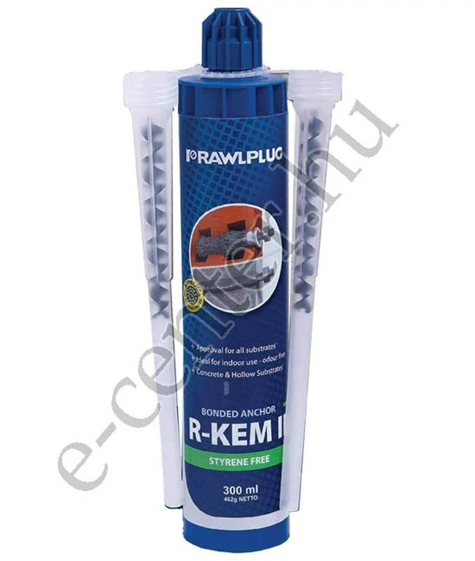 RAWL R-KEM W 300ml injekciós ragasztó téli kétkomponensű 40 db-tól