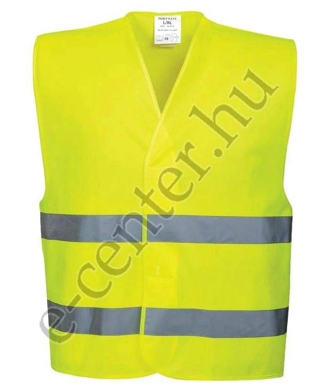 Láthatósági mellény fluo C474 sárga 2XL/3XL