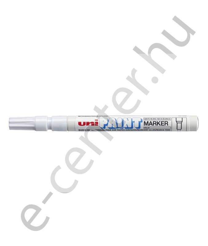 Lakkfilc lakkmarker 0,8-1,2 mm fehér UNI PX-21