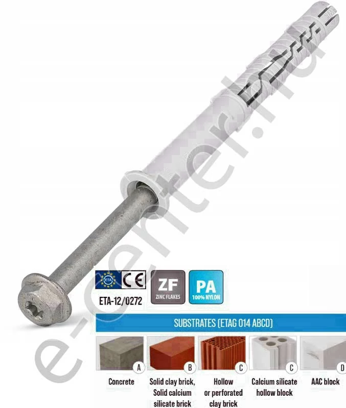 Szerelt tipli KPR-FAST-10300K 10x300